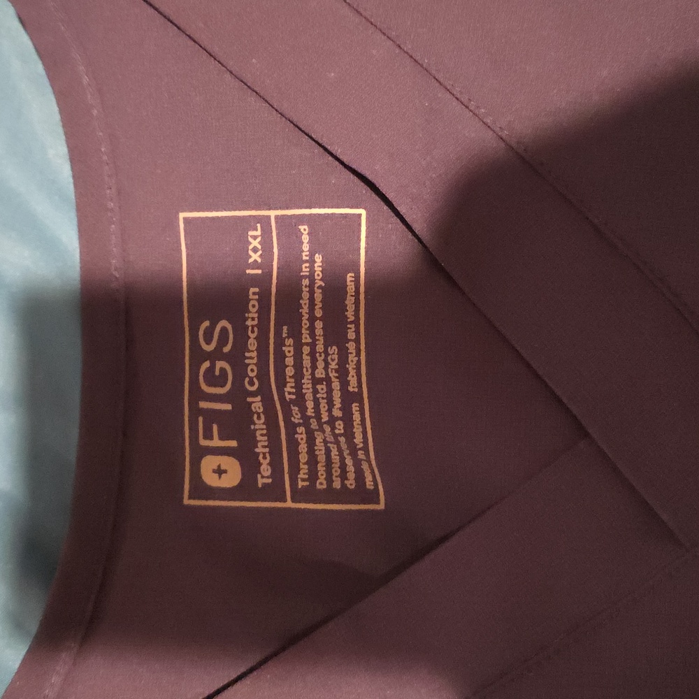 Figs FreeEx Technical Collection Scrub Top XXL